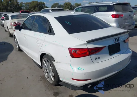 2016 Audi A3 1.8T Premium z USA, uszkodzony, nr VIN WAUA7GFF8G1077656